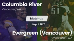 Matchup: Columbia River High vs. Evergreen  (Vancouver) 2016