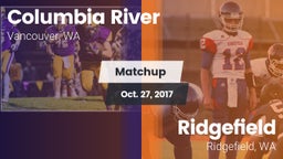 Matchup: Columbia River High vs. Ridgefield  2017