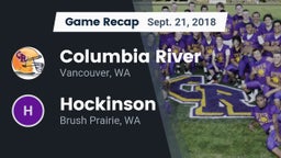 Recap: Columbia River  vs. Hockinson  2018