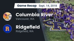 Recap: Columbia River  vs. Ridgefield  2018