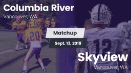 Matchup: Columbia River High vs. Skyview  2019