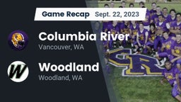 Recap: Columbia River  vs. Woodland  2023