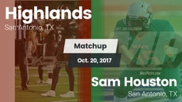 Matchup: Highlands High vs. Sam Houston  2017