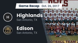 Recap: Highlands  vs. Edison  2017