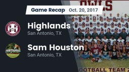 Recap: Highlands  vs. Sam Houston  2017