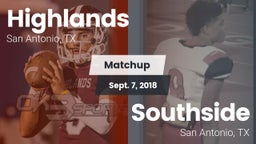 Matchup: Highlands High vs. Southside  2018
