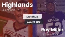 Matchup: Highlands High vs. Roy Miller  2019