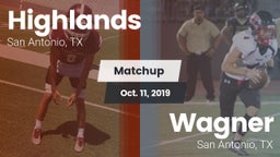 Matchup: Highlands High vs. Wagner  2019