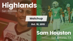 Matchup: Highlands High vs. Sam Houston  2019