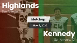 Matchup: Highlands High vs. Kennedy  2020