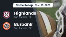 Recap: Highlands  vs. Burbank  2020