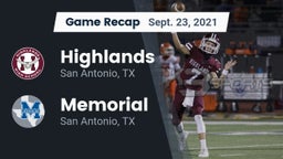 Recap: Highlands  vs. Memorial  2021
