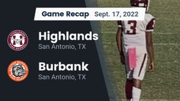 Recap: Highlands  vs. Burbank  2022