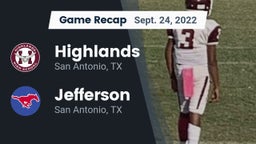 Recap: Highlands  vs. Jefferson  2022