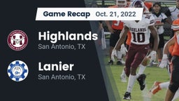 Recap: Highlands  vs. Lanier  2022