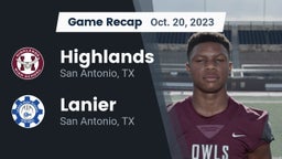 Recap: Highlands  vs. Lanier  2023