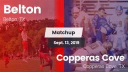 Matchup: Belton  vs. Copperas Cove  2019