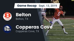 Recap: Belton  vs. Copperas Cove  2019