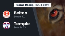 Recap: Belton  vs. Temple  2019