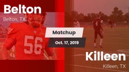 Matchup: Belton  vs. Killeen  2019