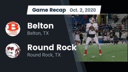 Recap: Belton  vs. Round Rock  2020