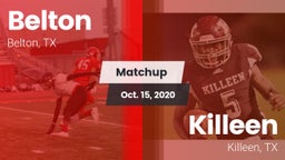Matchup: Belton  vs. Killeen  2020