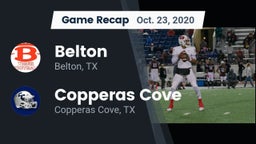 Recap: Belton  vs. Copperas Cove  2020