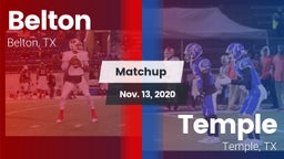 Matchup: Belton  vs. Temple  2020