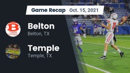 Recap: Belton  vs. Temple  2021