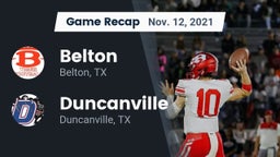 Recap: Belton  vs. Duncanville  2021