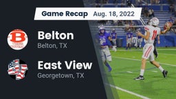 Recap: Belton  vs. East View  2022