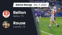 Recap: Belton  vs. Rouse  2022