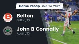 Recap: Belton  vs. John B Connally  2022