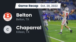 Recap: Belton  vs. Chaparral  2022