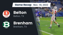 Recap: Belton  vs. Brenham  2022