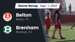 Recap: Belton  vs. Brenham  2023