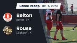 Recap: Belton  vs. Rouse  2023