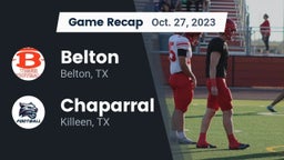 Recap: Belton  vs. Chaparral  2023