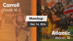 Matchup: Carroll  vs. Atlantic  2016