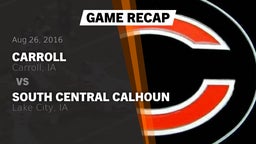 Recap: Carroll  vs. South Central Calhoun 2016