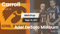 Matchup: Carroll  vs. Adel DeSoto Minburn 2017