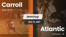 Matchup: Carroll  vs. Atlantic  2017