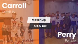 Matchup: Carroll  vs. Perry  2018