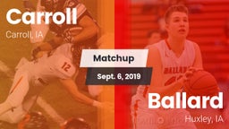 Matchup: Carroll  vs. Ballard  2019