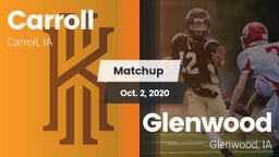 Matchup: Carroll  vs. Glenwood  2020