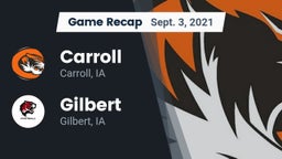 Recap: Carroll  vs. Gilbert  2021