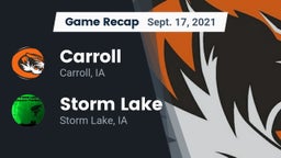 Recap: Carroll  vs. Storm Lake  2021