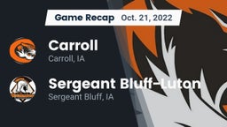 Recap: Carroll  vs. Sergeant Bluff-Luton  2022