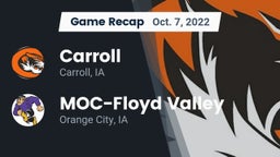 Recap: Carroll  vs. MOC-Floyd Valley  2022