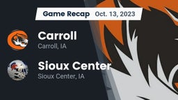 Recap: Carroll  vs. Sioux Center  2023